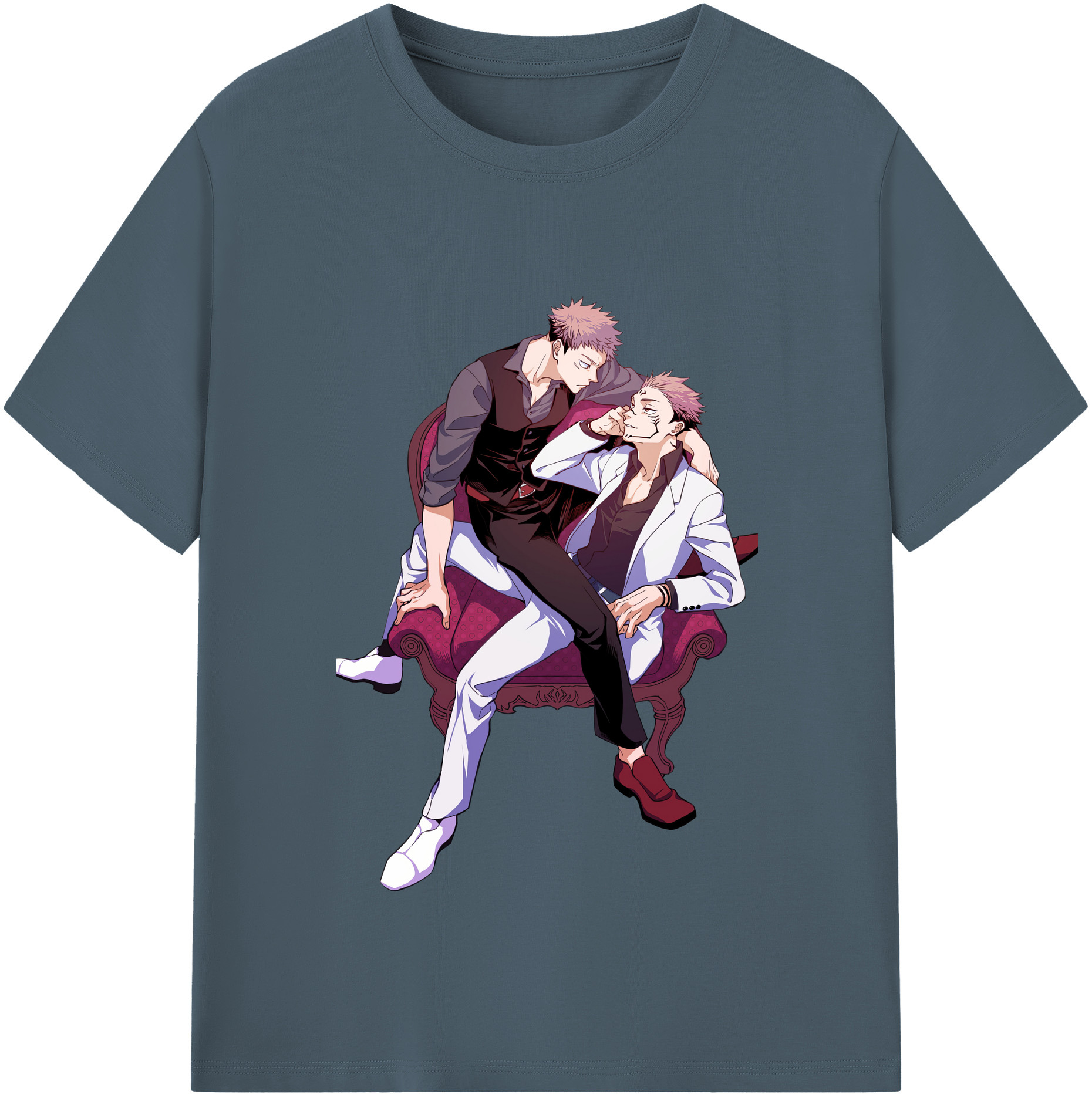 （画像用） 呪術廻戦 Jujutsu Kaisen 綿100％半袖Tシャツ（フロントプリント）